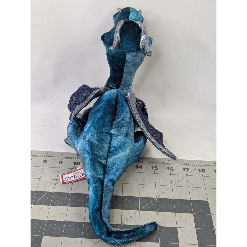 Douglas Green Dragon Plush 9 Inch 2015 729‎ Stuffed Animal Toy